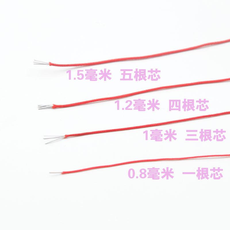 1Mm Core-Spun Elastic Line Elastic Line Beaded Elastic Line Diy Jewelry Accessories Multi-Color Optional