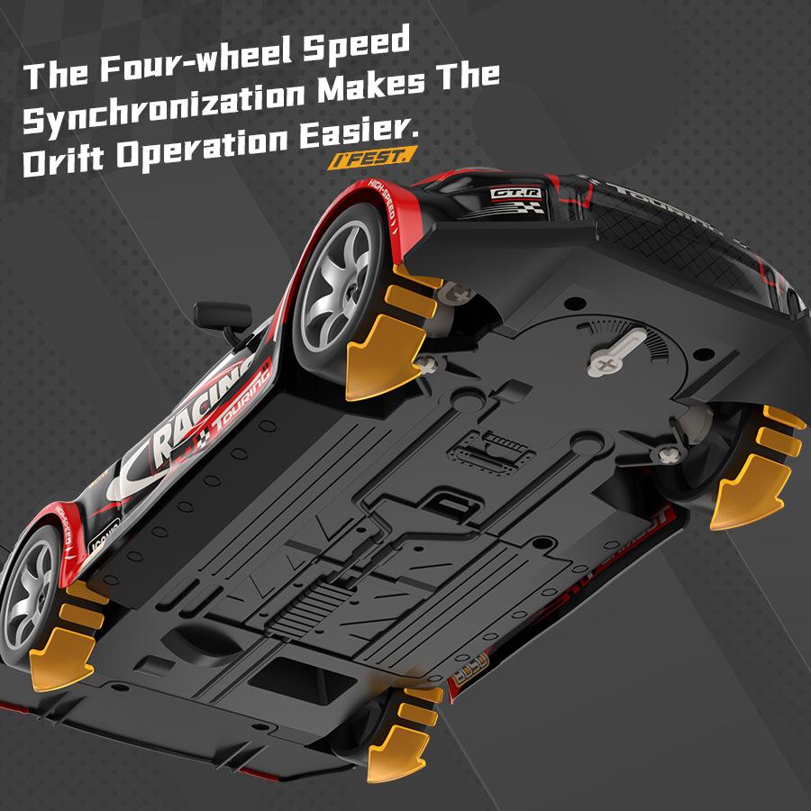 Non-Toxic 1/20 2.4G Remote Control Cars Can Open The Door To Climb Off-Road Police Car Wireless Remote Control Toys Car Gifts For Children