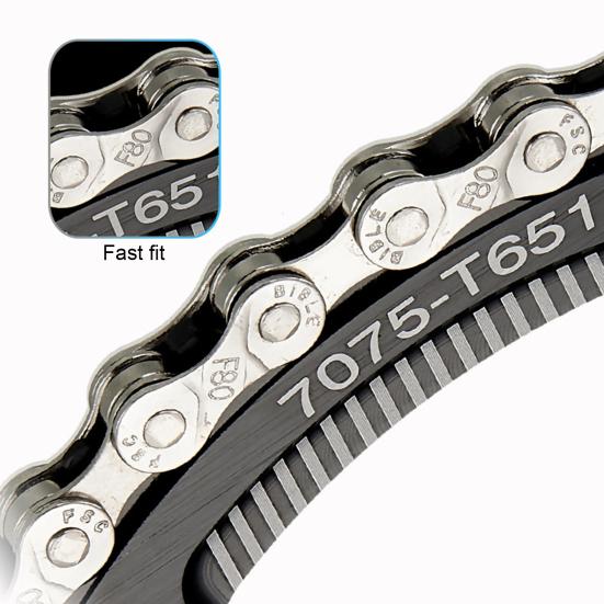 Łańcuch rowerowy VXM Galwanizowany, antykorozyjny, antykorozyjny, odporny na zużycie, wysoka wytrzymałość na rozciąganie, wymiana 116 ogniw 6/7/8 prędkości MTB łańcuch rowerowy szosowy