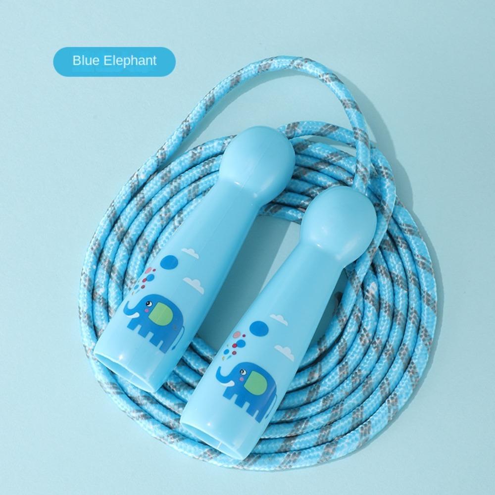 Exercise Jump Rope Cotton Rope Adjustable Jump Rope Cartoon Skipping Ropes  Outdoor