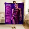From the World of John Wick Ballerina Blanket Soft and Skin Friendly For Couch Bed Napping Bedspread All Seasons Comforter