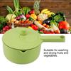 Ergonomic Design Salad Spinner Plastic Vegetable Washing Basket Vegetable Dehydrator  Kitchen