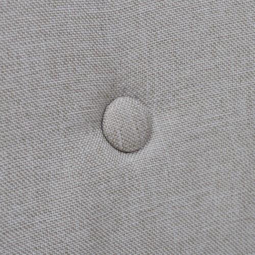 VidaXL 4 pcs Chaises de salle à manger Beige Tissu et chêne massif