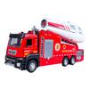 1/32 Spray Caminhão de Bombeiros Brinquedo Liga de Metal Diecast Modelo Elétrico Spray de Água Resgate Veículo de Combate a Incêndio Brinquedo Decoração Presente para Crianças