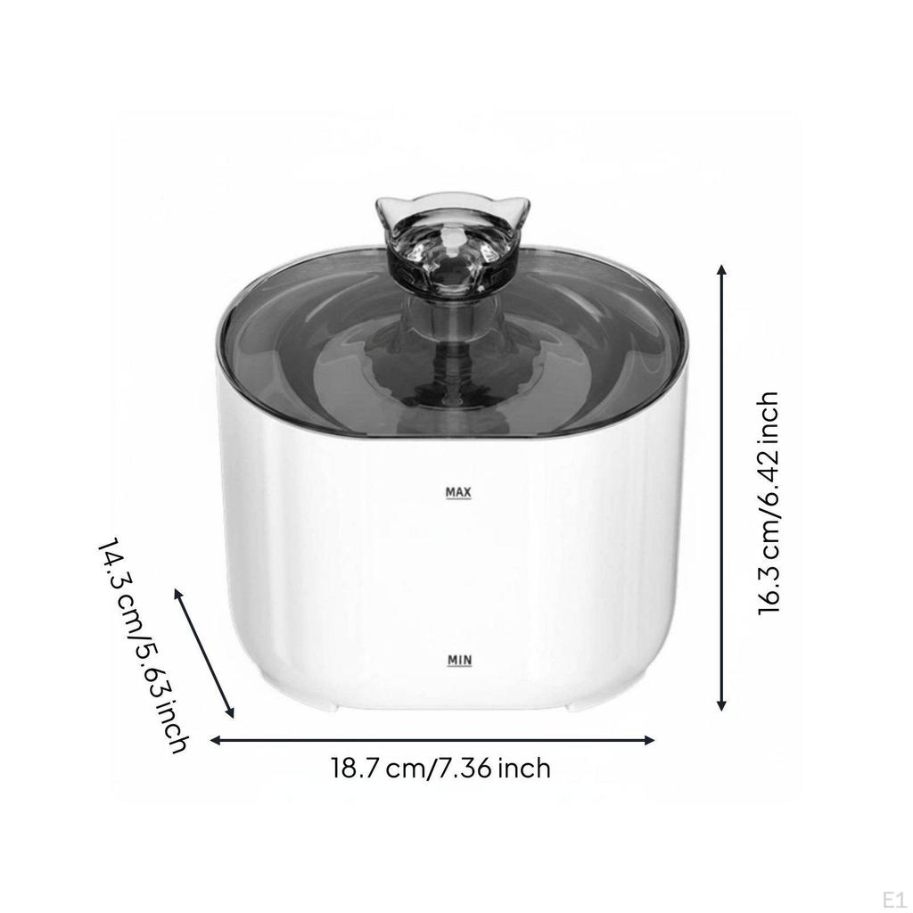 USBPowered Cat Dispenser Smart Charging Water Fountain Quiet Animal Care Item for Cats