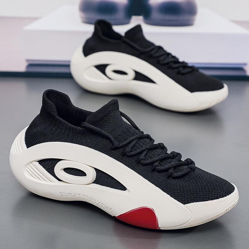 Premium Plus Size Men's Summer Mesh Running Shoes - Breathable, Versatile, Thick Sole Casual Sneakers