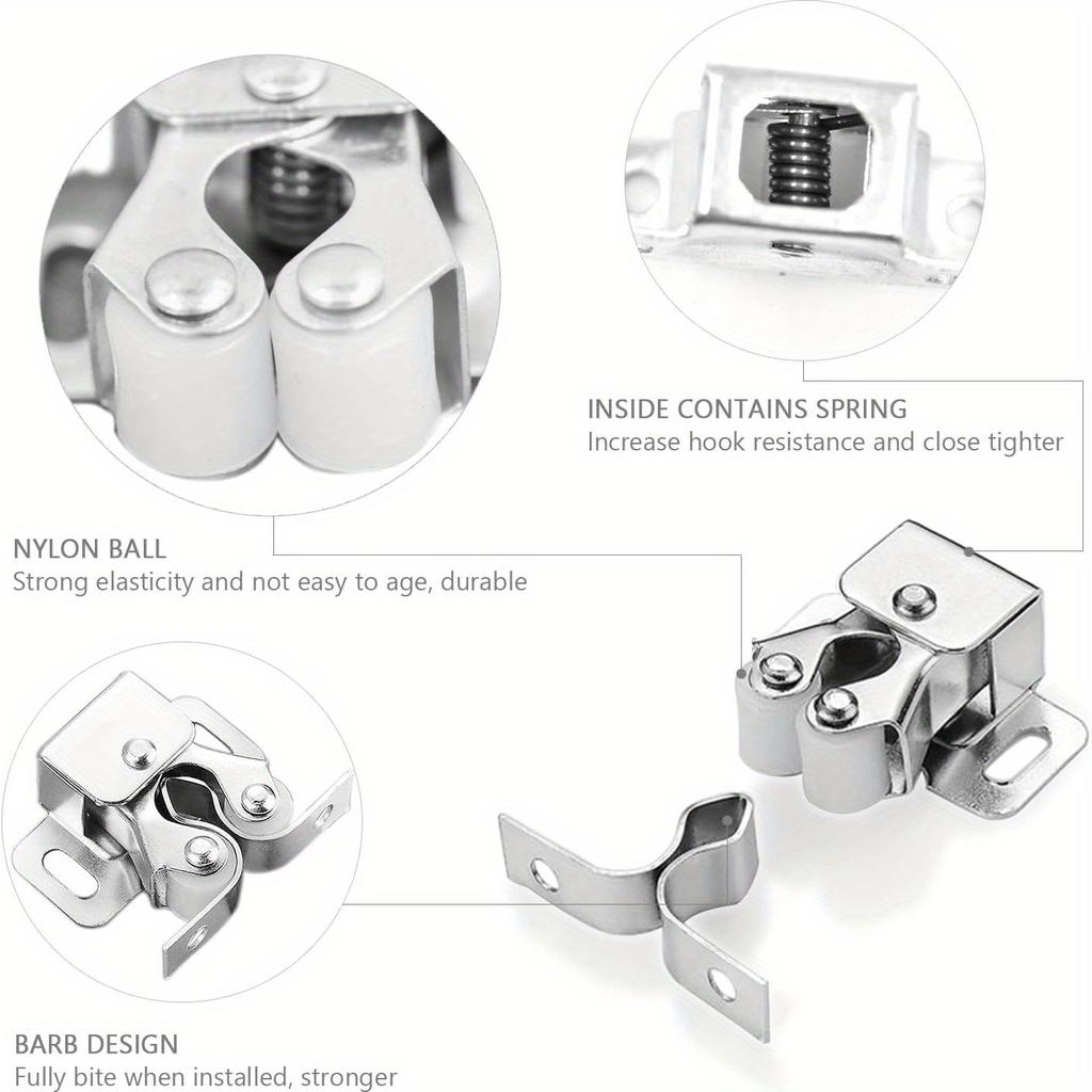 Podwójne zamki bębenkowe do drzwi ze śrubami Zamki do drzwi szafkowych Ograniczniki do szafek domowych Okucia meblowe
