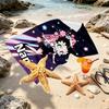 Custom Name Personalized Betty Boop Print Beach Towel, for Trip Camping Beach Party Home Decor, Birthday Gift for Family & Friends