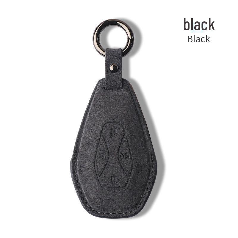 BAIC ARCFOX S/T Suede Key Case with Buckle - Protective Key Shell