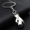 Boxing Gloves Pendant Keychain 3D Metal Boxer Movement Fighting Jewelry