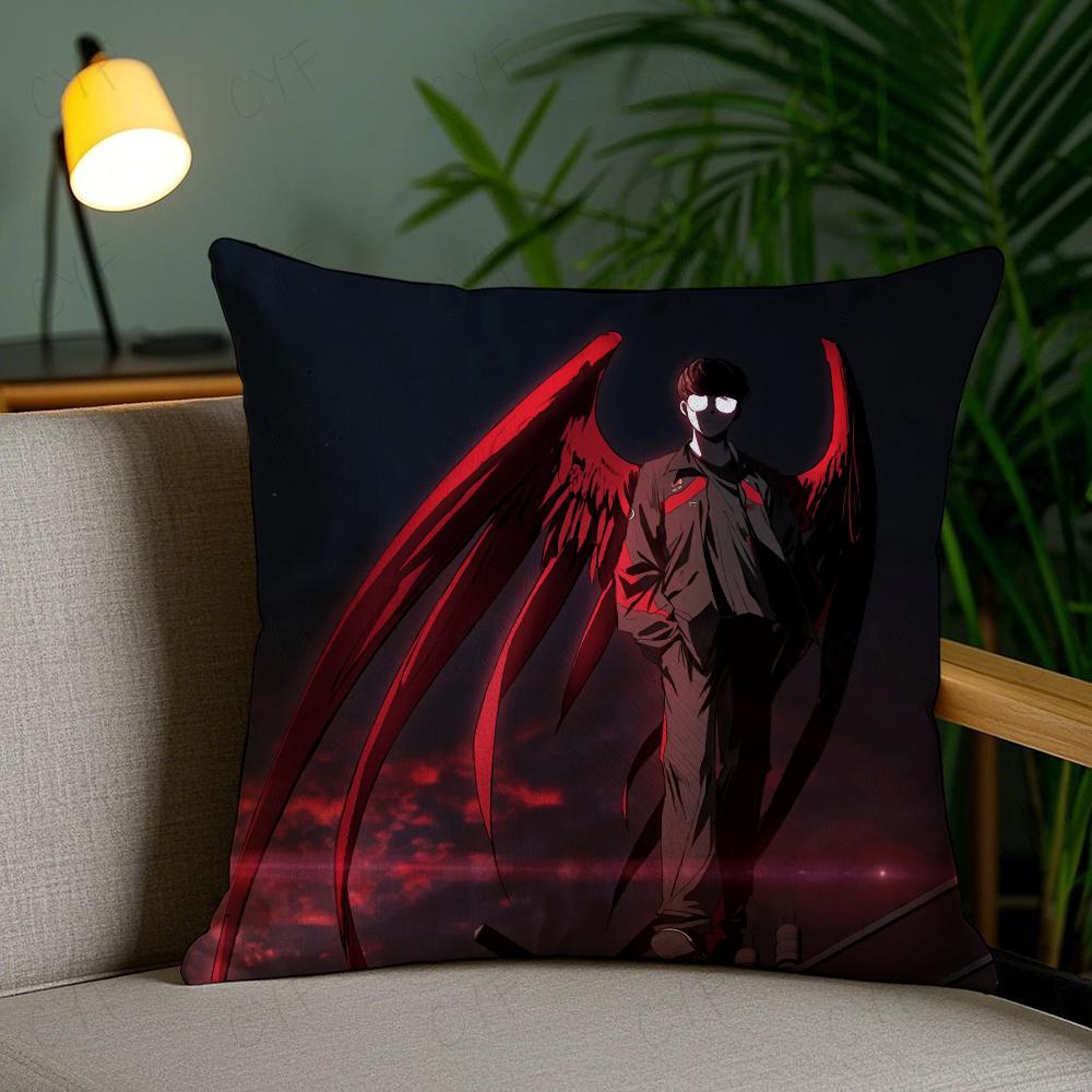 F-Faker Lols Skt T1 Five Champion Pillow Case Anti-Dustmite Pillowcase Invisible Zipper Silky Short Plush Sofa Cushion Cove