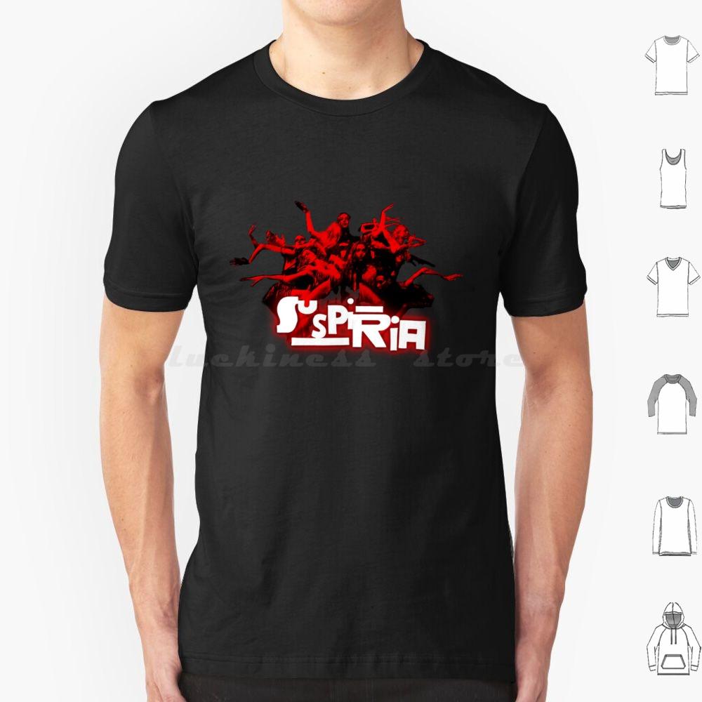 

Suspiria T Shirt 6xl Cotton Cool Tee Dario Argento Halloween Horror Spooky Scary Movie Balet Dancer Witch Suspiria S