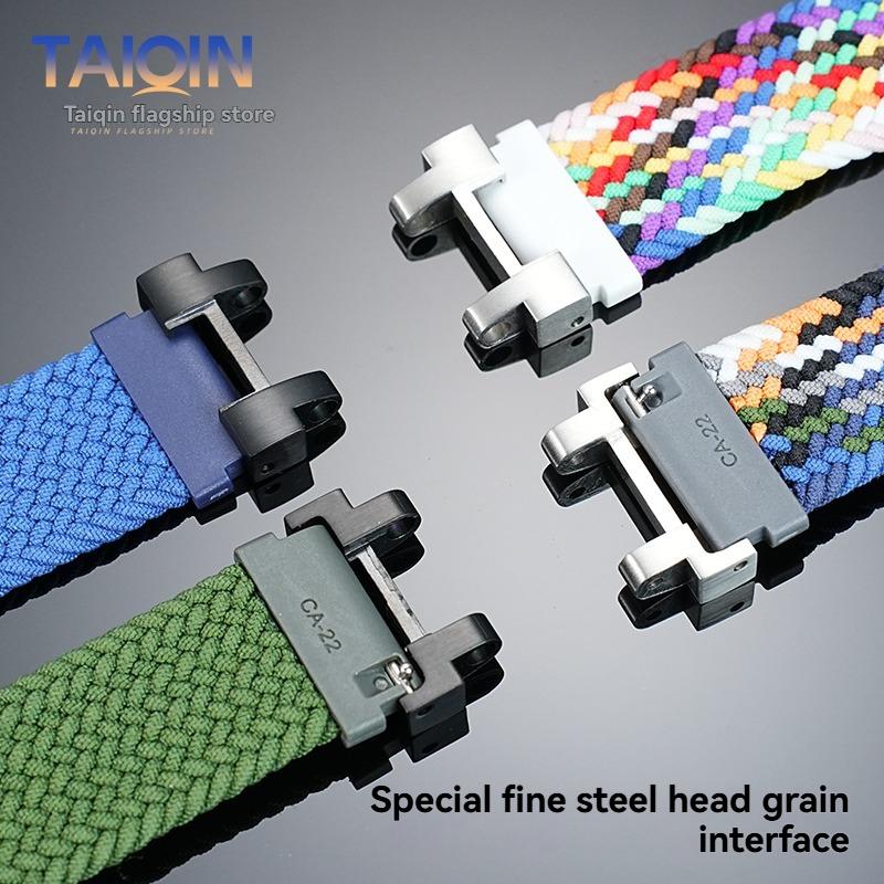 For Casio G-SHOCK 5544 Elasticity nylon Strap MTG-B1000/G1000 Modified fabric Watchband men Bracelet wristband Accessories