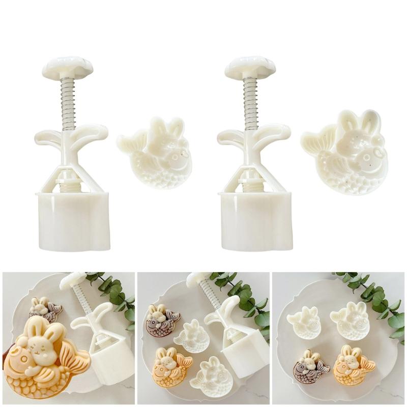 Multifuntional Dessert Molds Pastrys Molds Fish Shape Pastrys Decorating Tool Baking Molds Present for Baking Lover