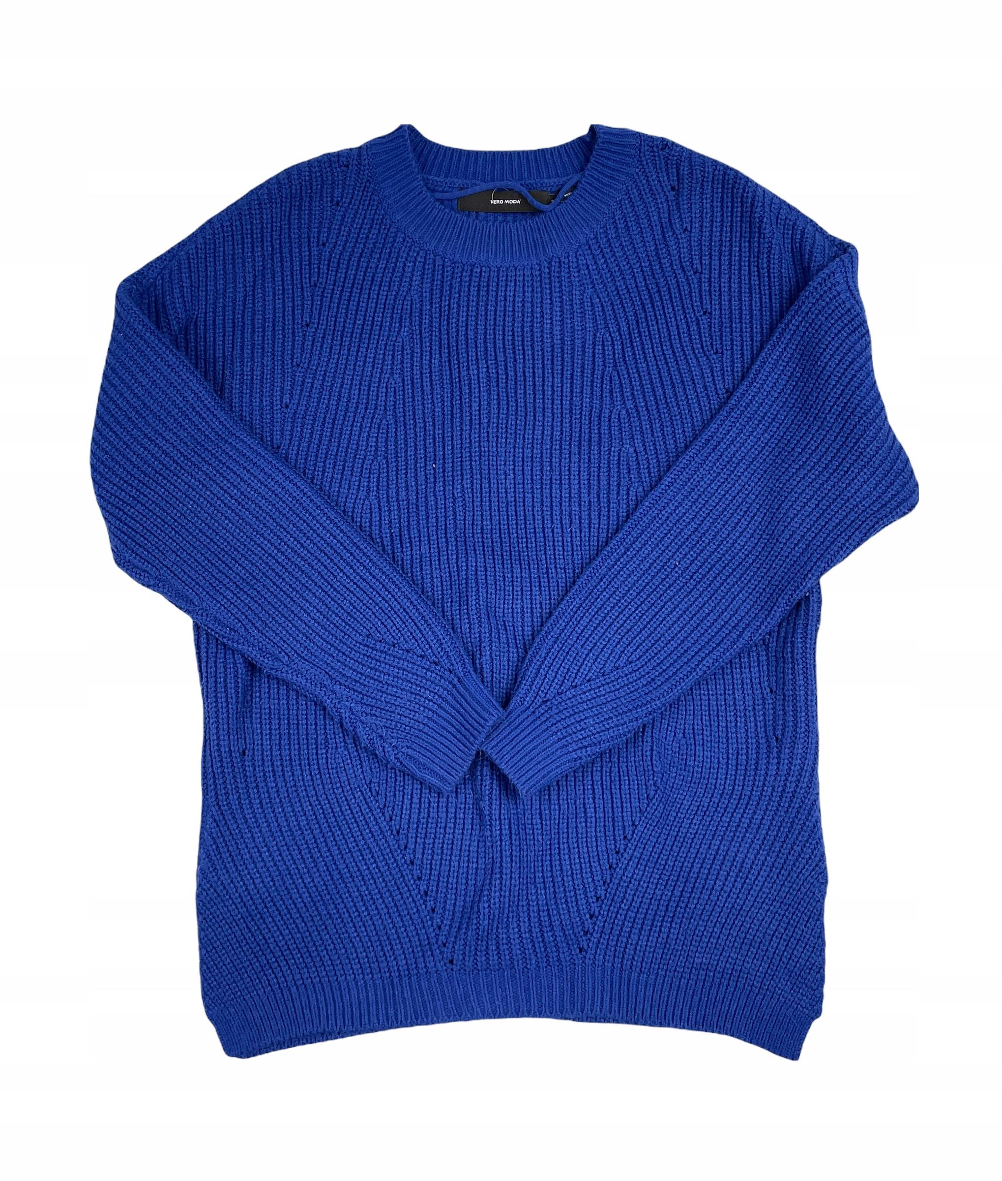 

Navy blue warm women s sweater Vero Moda S - Used