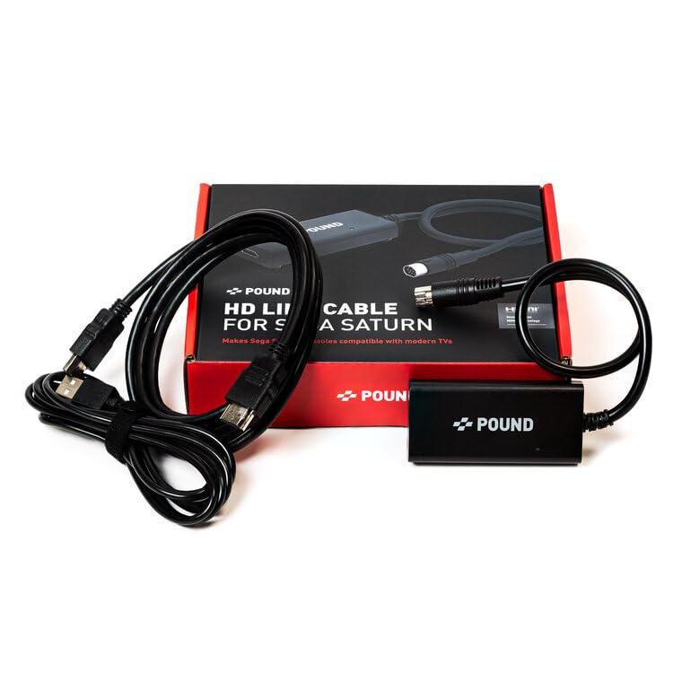

Pound [Sega Saturn] HD Link Cable | 720p HDMI connection for vivid reproduction of retro games on the latest TVs