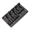 5 String Bass Bridge Adjustable Saddle Zinc Alloy Exquisite Retro Electric Bass Guitar Bridge