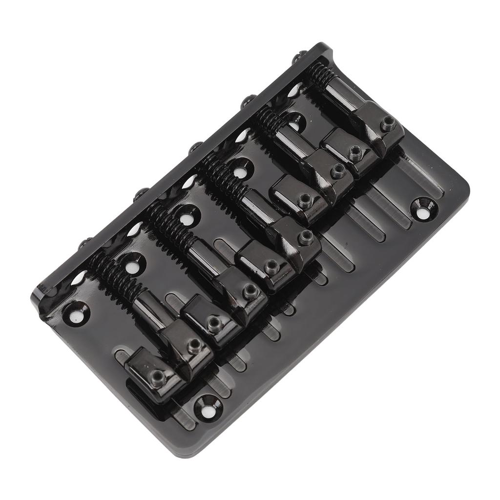 5 String Bass Bridge Adjustable Saddle Zinc Alloy Exquisite Retro Electric Bass Guitar Bridge