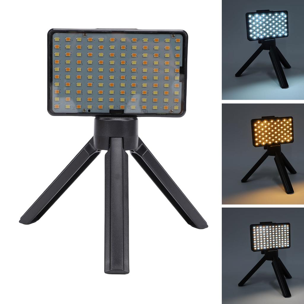 LED Fill Light 2500K-9000K   Brightness Photography Light with Clamp CPL Polarizer and Tripod High Color Rendering