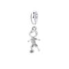 Cute Little Boy Little Girl Charm Beads Dangle Original Fit Copper Bracelet Necklace Beads For Diy Jewelry Women Gift