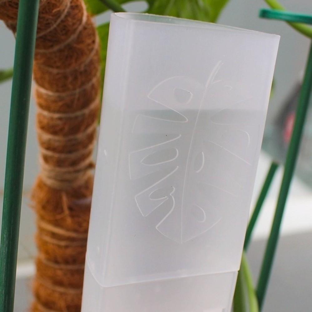 D-Shaped Self-Watering Plant Drip Adjustable Flow Rate Plastic Moss Column Pole Automatic Watering Plants Growth Stand