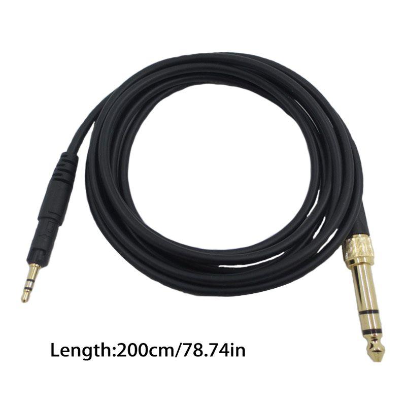 Universal 3.5mm Plug Earphone Audio Cable for ATH-M50X M40X M60X M70X Headphone Line