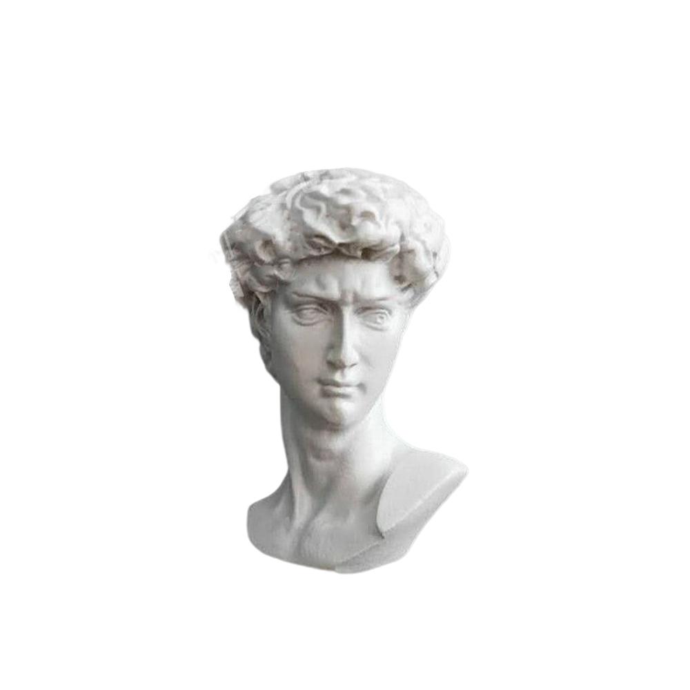 

Многостильный Давид, красочная скульптура, креативный 3D трехмерный дизайн личности, наклейки на холодильник из смолы, украшения белый