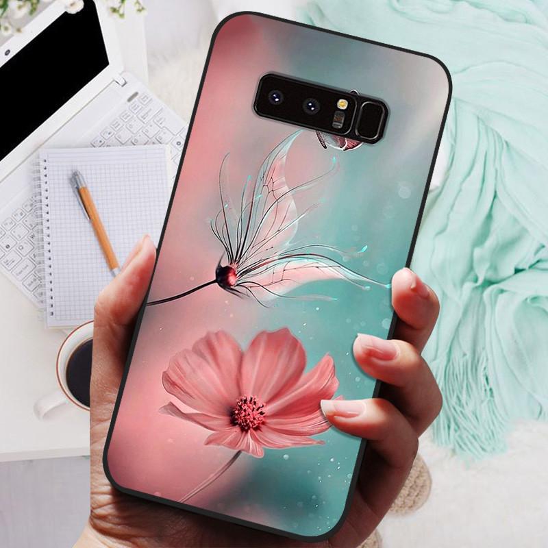 For Samsung Note 8 9 7 5 Case Cover Wolf Cat Animals Silicone Soft Back Cases For Samsung Galaxy Note 9 Note8 Note7 Phone Case