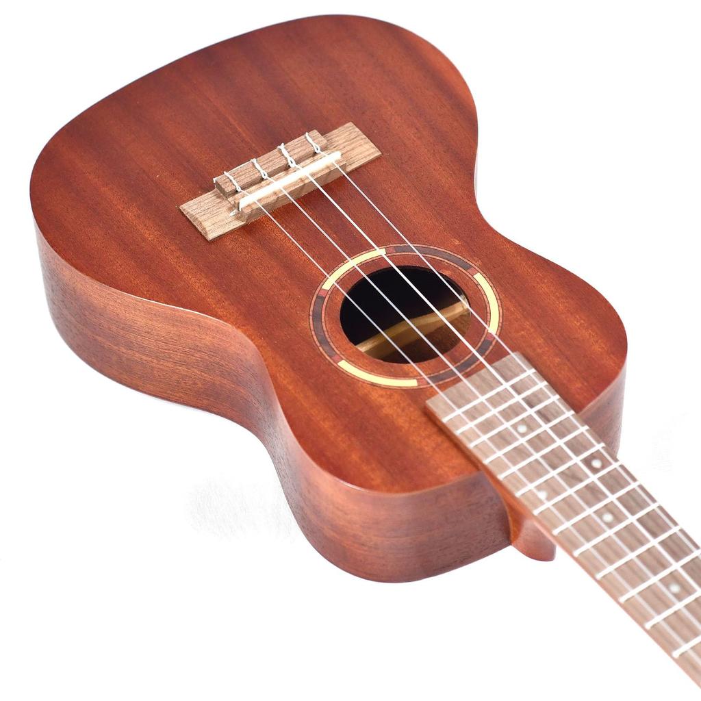 Yaotokaku Musical Concert Accessories Included Instruments, Yaotokaku, Beginner, Ukulele, 23-inch Ukulele, Mahogany, (Concert Brown)