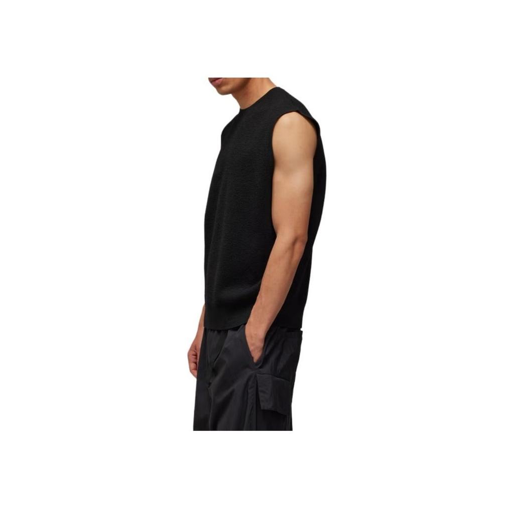 Adidas X Y-3 3-Stripes Knit Vest Casual Breathable Comfortable Vest Men Vests Black IW7484
