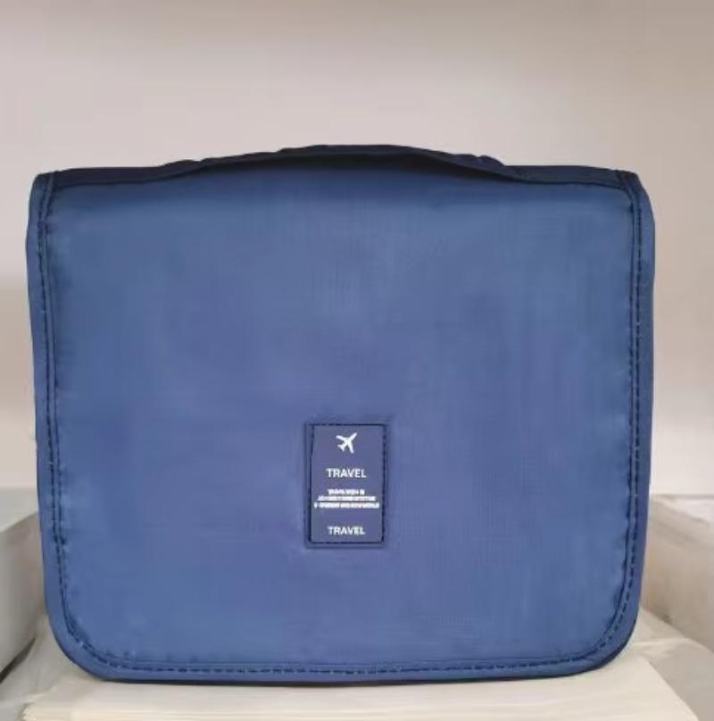 Travel hook wash bag, waterproof large capacity makeup bag, men's and women's wash and care separate dry and wet storage bag