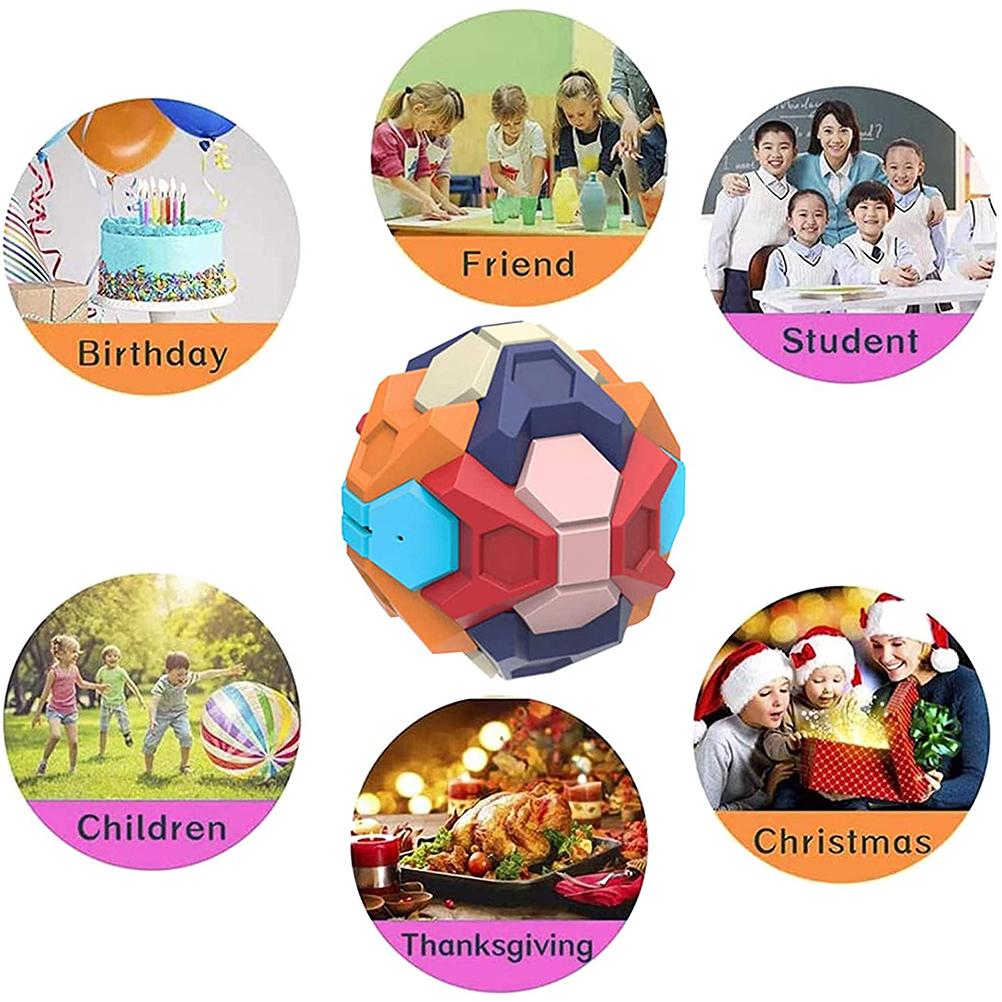 Puzzle Ball Games Money Bank 3D Assembly Building Blocks Educational Toys for Kids