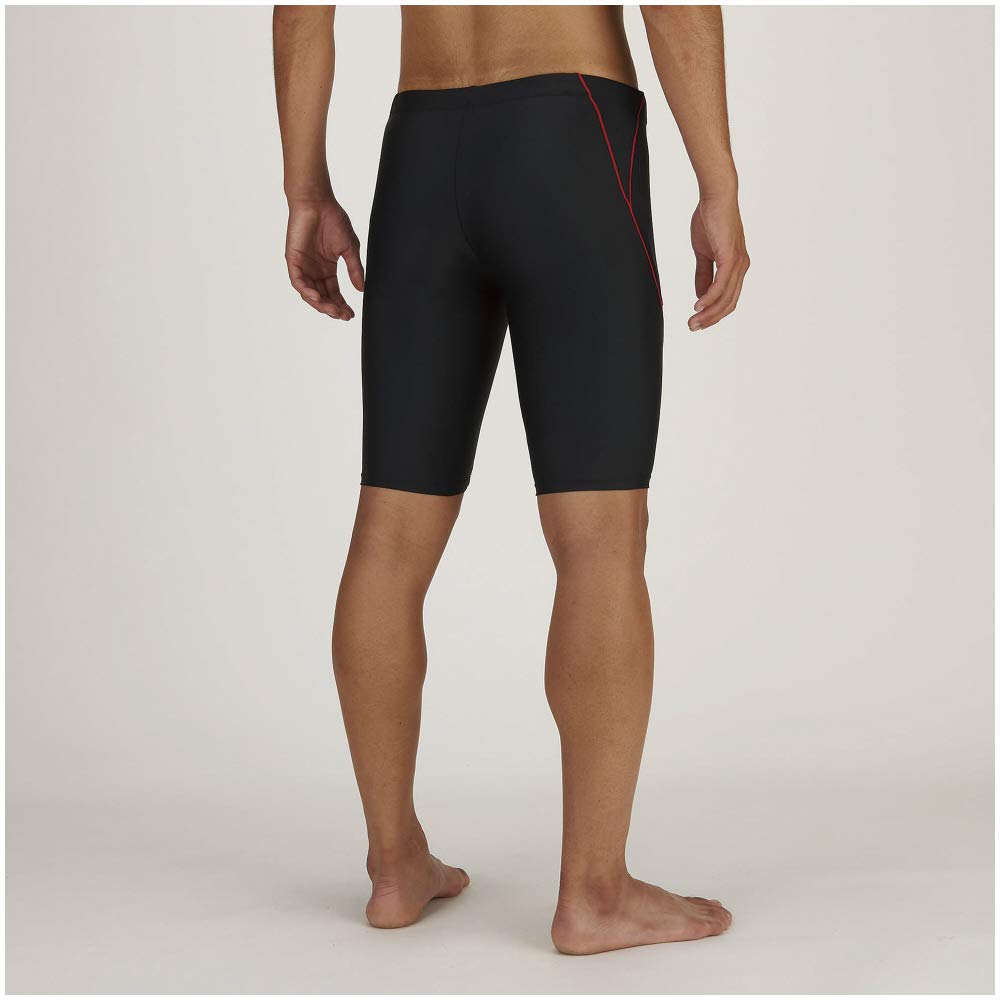 MIZUNO Fitness Half Spats Small Men's Swimsuit, (Inseam 26cm/3D Cups), N2JB0117, Color Black, Size