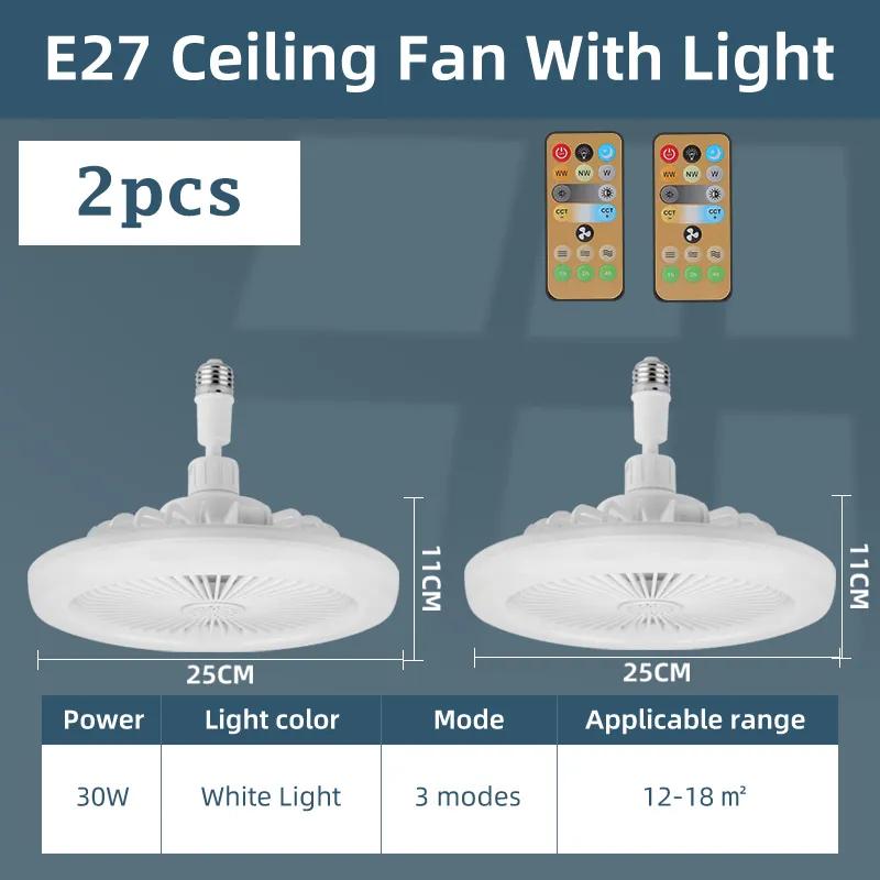 30W 24W Ceiling Fans Light  85-265V Ceiling Fans with Light and Remote 3 Colors Dimmable Ceiling Lamps for Kitchen Bedroom
