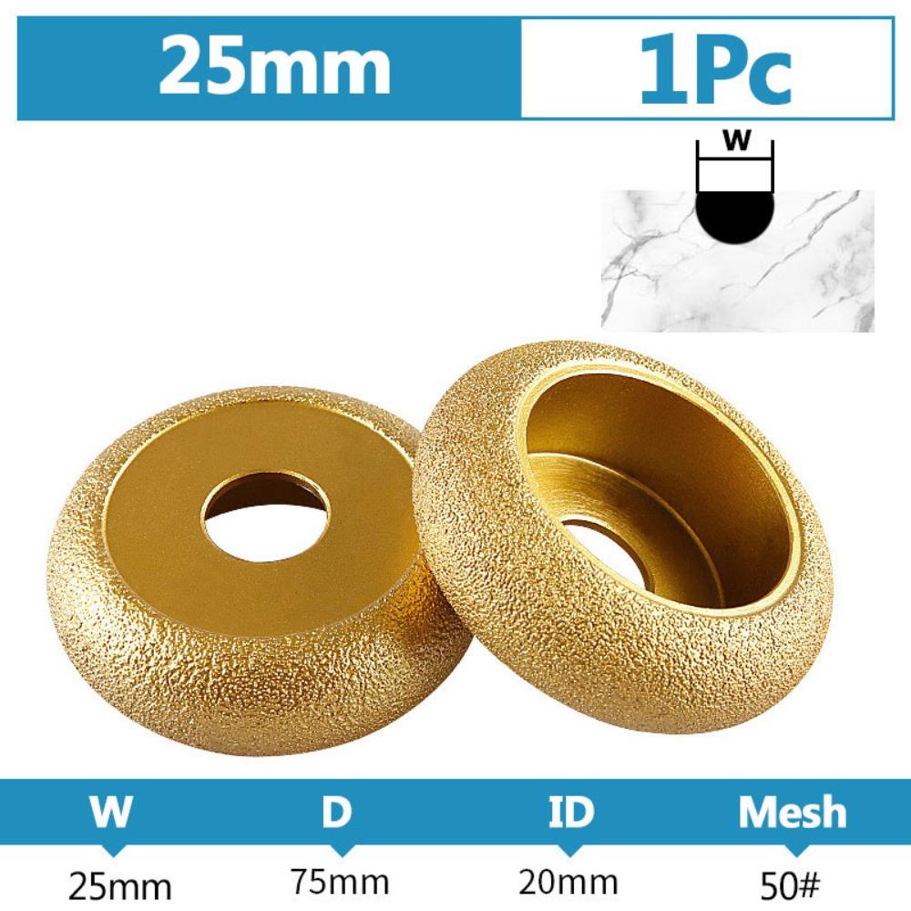 75mm Stone Edging Wheel Chamfering Tool Angle Grinder Grinding Head High Quality Grinding Wheel