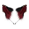 Furry Creature Ears Cosplay Headband Soft Ear with Golden