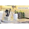 2025 Acrylic Makeup Brush Holder Organizer With Lid For Bathroom