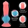 Luminous Big Dog Cock Simulation Penis Shaped Animal Butt Plug Dildo for Men and Women SM Expansion Masturbation Sex Products