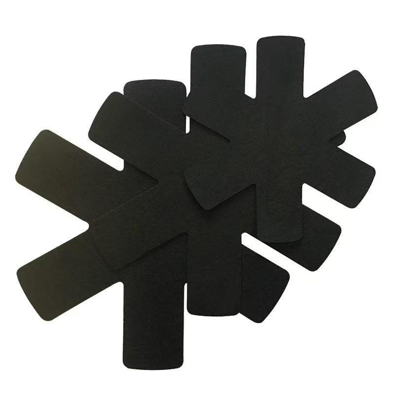 5Pcs Pot and Pan Protectors  Pot Dividers Pad Non-woven Pans Separator Pads for Protecting Separators Pads Cookware 26CM