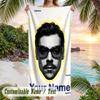 Harry Styles Beach Towel, Personalized Custom Name Text, Quick Dry Large Absorbent Towel For Beach Pool
