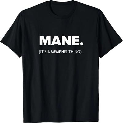 Mane It's A Memphis Thing 901 Tennessee Mode Grafik T-Shirt