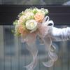 Elegant Silk Rose Bridal Bouquet for Wedding Ceremony Reception Centerpiece Decor Artificial Flower Arrangement Bouquet