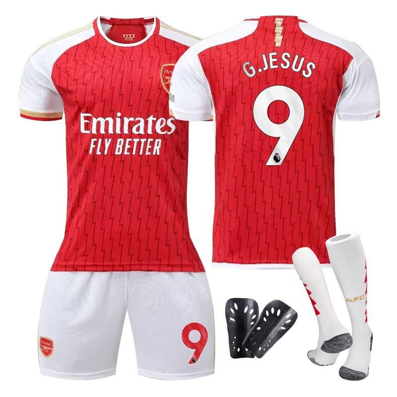 2324 Arsenal's Home Football Uniform Set Jersey No. 8 Udgau 7 Saka Player Version Fan Team