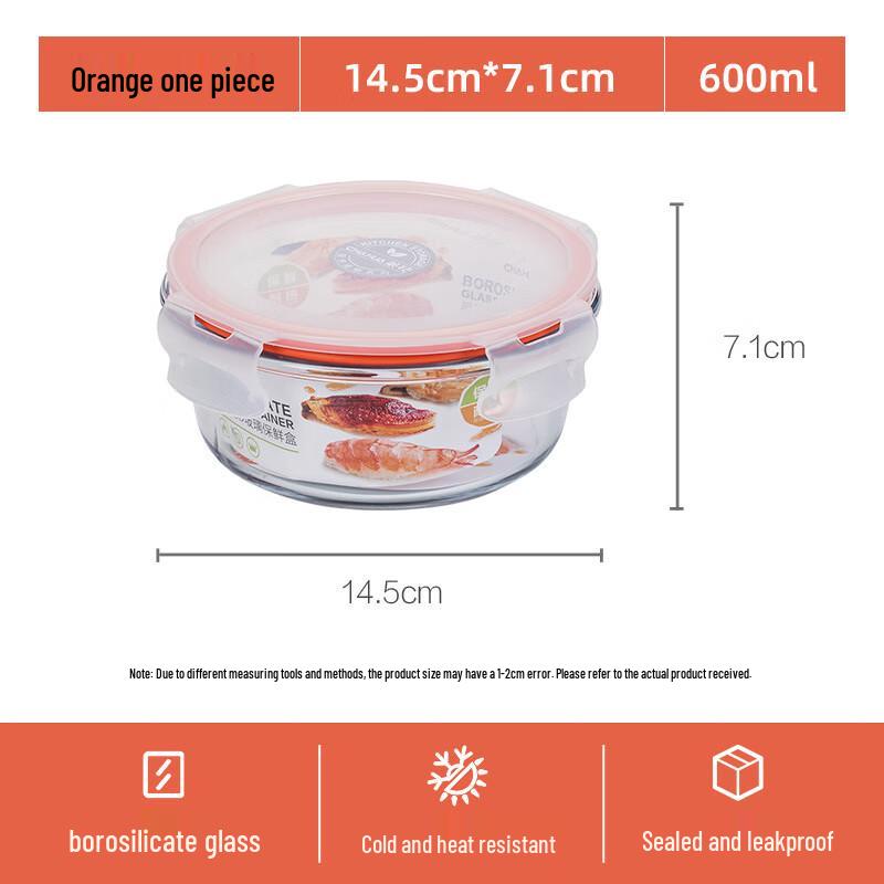 Microwave Safe Round Food Storage Container