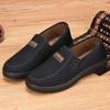 Summer Old North Cloth Shoes Men's New Breathable Casual Soft-soled Dad Shoes Middle-aged and Elderly Deodorant One-pedal Sandals