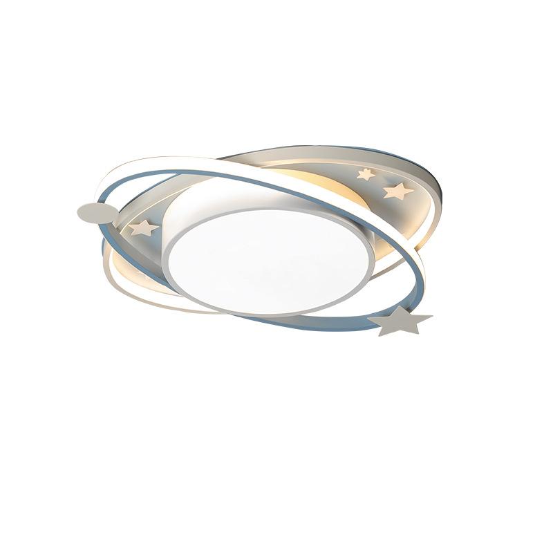 Cartoon Nursery Kids Ceiling Light Oval Blue creative personality lamp For Children's Room Girls Boys Bedroom Light Led ZM1019