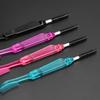 Portable Eyebrow Eyelash Shaper Eyelash Comb Double Head Eyebrow Brush Makeup Grooming Tool Foldable Mascara Brush