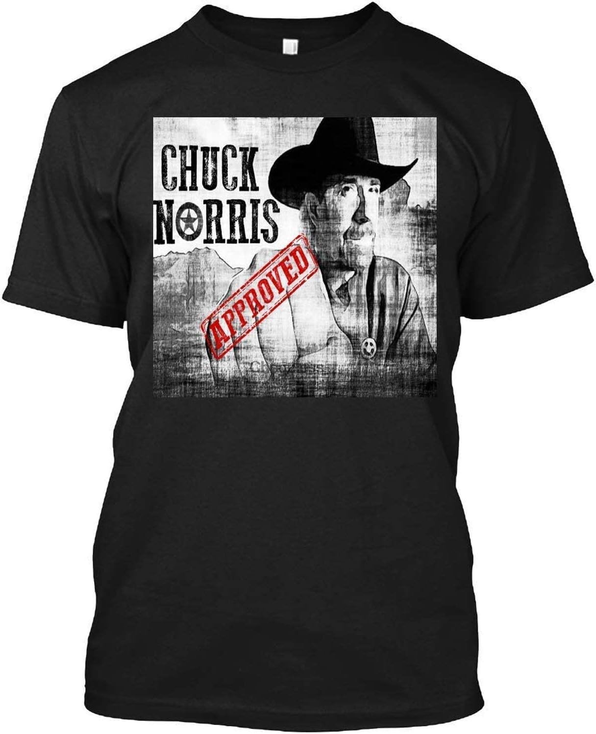 Chuck Norris Approved T Shirt 1 DMN t-Shirt Black XL чёрный