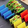 6pcs Microwaveable Colorful Taco Holder High Temperature Resistant Taco Stands  Restaurant