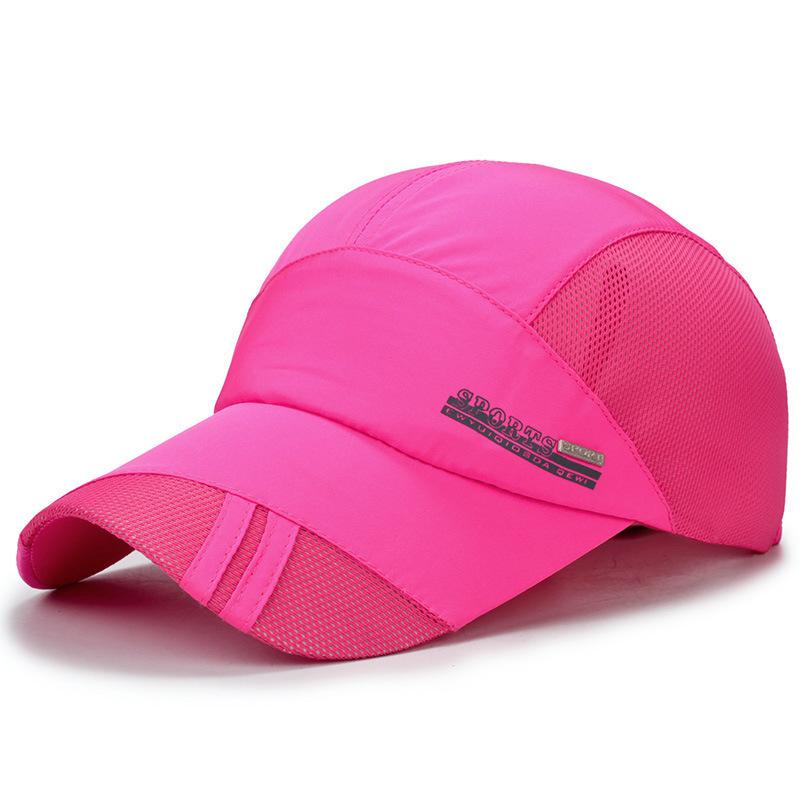 Summer Hat Sports Men'S Sunscreen Quick Drying Baseball Cap Women'S Sun Hat Outdoor Sports Sun Hat Fashion Cap